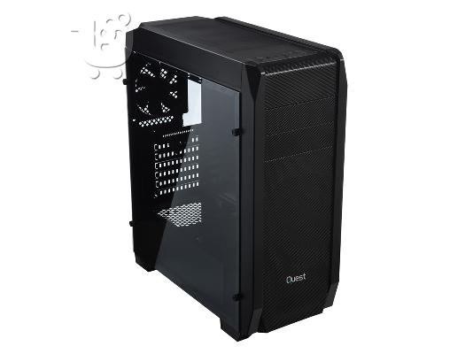 PC desktop mini quest pro 199 Intel atom 4gb 500gb dvd-rw windows 7 1 χρόνο εγγύηση...